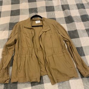 Camel Cargo Jacket
